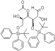 CAS 登录号：308103-44-8， [(2R,3R,4R,5R)-1,4-二[[叔丁基(二苯基)硅烷基]氧基]-2,5-二羟基-6-氧代己烷-3-基]乙酸酯