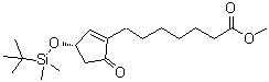 CAS#: 308103-47-1， (3S)-3-[[(1,1-Dimethylethyl)dimethylsilyl]oxy]-5-oxo-1-Cyclopentene-1-heptanoicacid methyl ester