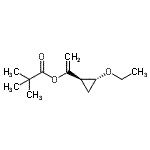 CAS#: 308143-36-4， 1-[(1R,2R)-2-Ethoxycyclopropyl]Vinyl Pivalate