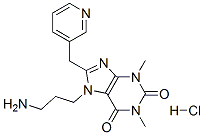 CAS#: 30825-03-7， 7-(3-Aminopropyl)-1,3-Dimethyl-8-(Pyridin-3-Ylmethyl)Purine-2,6-Dione Hydrochloride
