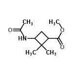 CAS#: 308287-84-5， Methyl 3-Acetamido-2,2-Dimethylcyclobutanecarboxylate