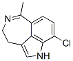 CAS 登录号:3083-83-8, 3,4-二氢-9-氯-6-甲基-1H-氮杂卓并(5,4,3-cd)吲哚