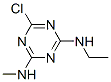 结构式 CAS# 3084-92-2, 6-氯-N-乙基-N'-甲基-1,3,5-三嗪-2,4-二胺