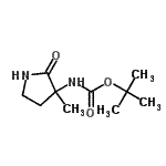 CAS#: 308817-68-7， 2-Methyl-2-Propanyl (3-Methyl-2-Oxo-3-Pyrrolidinyl)Carbamate