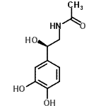 CAS#: 30959-88-7， N-[(2R)-2-(3,4-Dihydroxyphenyl)-2-Hydroxyethyl]Acetamide