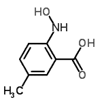 CAS#: 3096-65-9， 2-(Hydroxyamino)-5-Methylbenzoic Acid