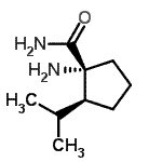 CAS 登录号：309756-99-8， (1R,2S)-1-氨基-2-异丙基环戊烷甲酰胺