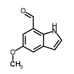 CAS#: 309976-22-5， 5-Methoxy-1H-Indole-7-Carbaldehyde