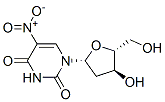 CAS 登录号：3106-01-2， 1-[(2R,4S,5R)-4-羟基-5-(羟基甲基)四氢呋喃-2-基]-5-硝基嘧啶-2,4-二酮