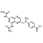 CAS#: 31065-88-0， 4-{[(5,7-Diacetamidopyrido[3,4-b]Pyrazin-3-Yl)Methyl](Methyl)Amino}Benzoic Acid