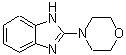 结构式 CAS# 31075-58-8, 2-(4-吗啉基)-1H-苯并咪唑