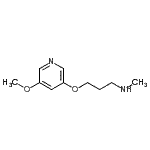 CAS#: 310880-42-3， 3-[(5-Methoxy-3-Pyridinyl)Oxy]-N-Methyl-1-Propanamine