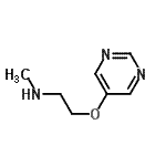 CAS#: 310881-00-6， N-Methyl-2-(5-Pyrimidinyloxy)Ethanamine