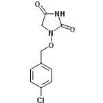 CAS#: 31142-90-2， 1-[(4-Chlorobenzyl)Oxy]-2,4-Imidazolidinedione