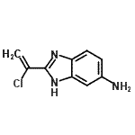 CAS#: 31148-16-0， 2-(1-Chlorovinyl)-1H-Benzimidazol-5-Amine