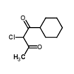 CAS#: 31151-34-5， 2-Chloro-1-Cyclohexyl-1,3-Butanedione