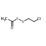 CAS#: 31172-00-6， 2-Chloroethyl Ethane(Dithioperoxo)Oate