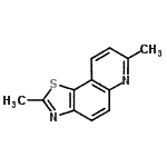 CAS#: 3119-51-5， 2,7-Dimethyl[1,3]Thiazolo[5,4-f]Quinoline