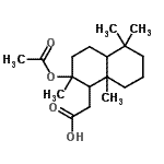 CAS#: 31207-65-5， (2-Acetoxy-2,5,5,8A-Tetramethyldecahydro-1-Naphthalenyl)Acetic Acid
