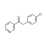 CAS#: 31251-54-4， 2-(4-Chlorophenyl)-1-(3-Pyridinyl)Ethanone