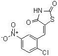 CAS#: 312608-20-1， (5E)-5-(2-Chloro-5-Nitrobenzylidene)-1,3-Thiazolidine-2,4-Dione