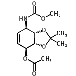 CAS#: 312623-98-6， (3aR,4S,7R,7aS)-7-[(Methoxycarbonyl)Amino]-2,2-Dimethyl-3A,4,7,7A-Tetrahydro-1,3-Benzodioxol-4-Yl Acetate
