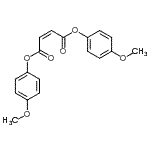 CAS#: 31263-13-5， Bis(4-Methoxyphenyl) (2Z)-2-Butenedioate