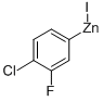 CAS#: 312693-42-8， 4-Chloro-3-Fluorophenylzinc Iodide