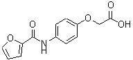 CAS#: 312748-79-1， [4-(2-Furoylamino)Phenoxy]Acetic Acid