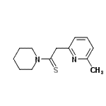 CAS#: 31293-29-5， 2-(6-Methyl-2-Pyridinyl)-1-(1-Piperidinyl)Ethanethione