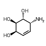 CAS#: 313217-51-5， (1R,2R,3R,6R)-6-Amino-4-Cyclohexene-1,2,3-Triol
