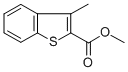 structure of CAS# 3133-81-1, Methyl 3-Methylbenzothiophene-2-Carboxylate;Methyl 3-Methylbenzothiophene-2-Carboxylate;3-Methyl-2-Benzothiophenecarboxylic Acid Methyl Ester;3-Methylbenzothiophene-2-Carboxylic Acid Methyl Ester