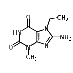 CAS#: 313507-18-5， 8-Amino-7-Ethyl-3-Methyl-3,7-Dihydro-1H-Purine-2,6-Dione