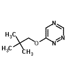 CAS#: 313529-61-2， 6-(2,2-Dimethylpropoxy)-1,2,4-Triazine