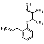 CAS#: 313553-57-0， 2-(2-Allylphenoxy)-N'-Hydroxypropanimidamide