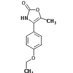 CAS#: 313684-12-7， 4-(4-Ethoxyphenyl)-5-Methyl-1,3-Oxazol-2(3H)-One