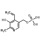 CAS#: 31383-64-9， (5-Hydroxy-6-Methyl-4-Vinyl-3-Pyridinyl)Methyl Dihydrogen Phosphate