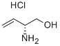structure of CAS# 313995-40-3, (R)-2-Amino-But-3-En-1-Ol Hydrochloride;(R)-2-Amino-But-3-En-1-Ol Hcl