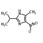 CAS#: 313998-50-4， 2-Isopropyl-4-Methyl-5-Nitro-1H-Imidazole