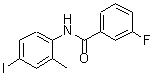 CAS#: 314022-37-2， 3-Fluoro-N-(4-Iodo-2-Methylphenyl)Benzamide