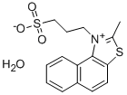 CAS#: 314041-33-3， 2-Methyl-1-(3-sulfopropyl)naphtho[1,2-d]thiazolium hydroxide inner salt monohydrate