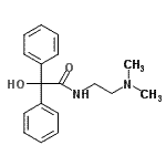 CAS#: 31416-65-6， N-[2-(Dimethylamino)Ethyl]-2-Hydroxy-2,2-Diphenylacetamide