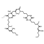 CAS#: 31418-71-0， Iron(3+) (3E)-5-[{3-[5-(3-{[(2E)-5-Hydroxy-3-Methyl-2-Pentenoyl](Oxido)Amino}Propyl)-3,6-Dioxo-2-Piperazinyl]Propyl}(Oxido)Amino]-3-Methyl-5-Oxo-3-Penten-1-Yl N<Sup>2</Sup>-Acetyl-N<Sup>5</Sup>-[(2E)-5-Hydroxy-3-Methyl -2-Pentenoyl]-N<Sup>5</Sup>-Oxidoornithinate