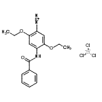 CAS#: 3142-46-9, 4-(Benzoylamino)-2,5-Diethoxybenzenediazonium Trichlorozincate(1-)