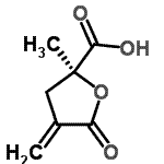 CAS#: 314264-83-0， (2S)-2-Methyl-4-Methylene-5-Oxotetrahydro-2-Furancarboxylic Acid