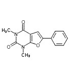 CAS#: 314272-06-5， 1,3-Dimethyl-6-Phenylfuro[2,3-d]Pyrimidine-2,4(1H,3H)-Dione