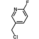 结构式 CAS# 315180-15-5, 5-(氯甲基)-2-氟吡啶