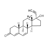CAS#: 31528-46-8， (17beta)-17-Ethynyl-17-Hydroxyestra-4,6-Dien-3-One