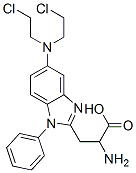 CAS#: 31539-54-5， 2-Amino-3-[5-[Bis(2-Chloroethyl)Amino]-1-Phenylbenzimidazol-2-Yl]Propanoic Acid