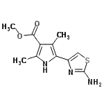 CAS#: 315694-33-8， Methyl 5-(2-Amino-1,3-Thiazol-4-Yl)-2,4-Dimethyl-1H-Pyrrole-3-Carboxylate